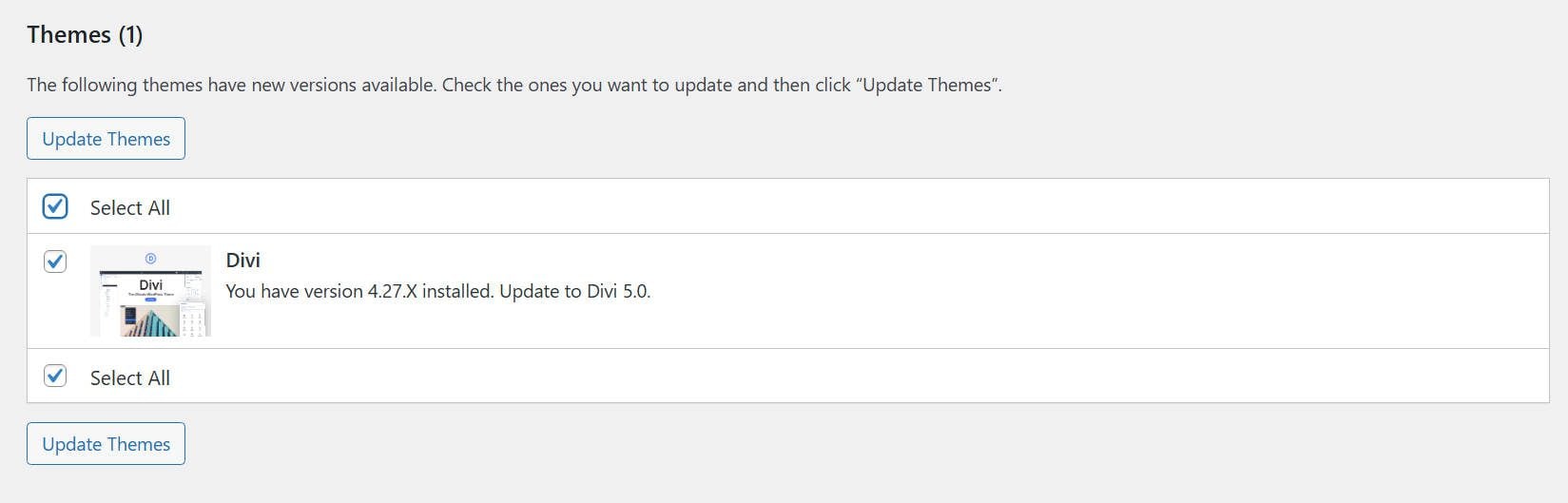 Mockup of Divi 5 Theme Update when it is finally released