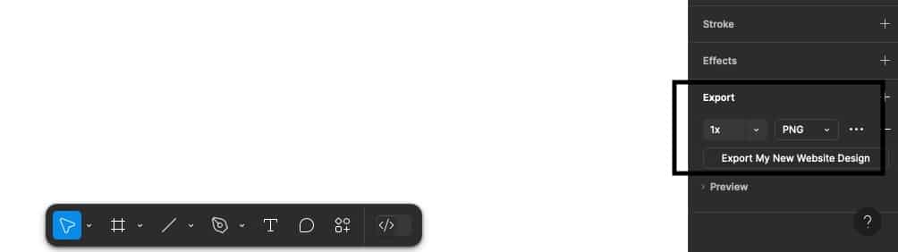 Export images from Figma