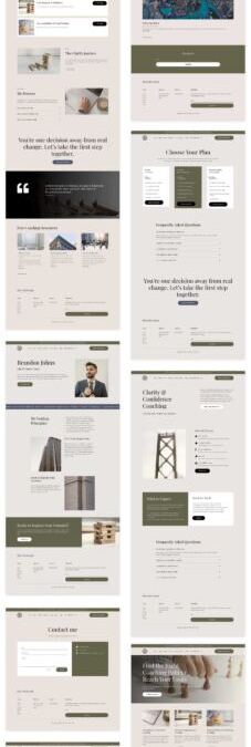 New Lifestyles Trainer Starter Web page for Divi (Fast Set up)