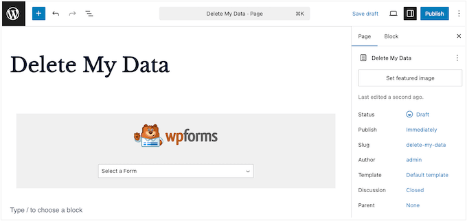 How to add data request forms to your WordPress blog or website