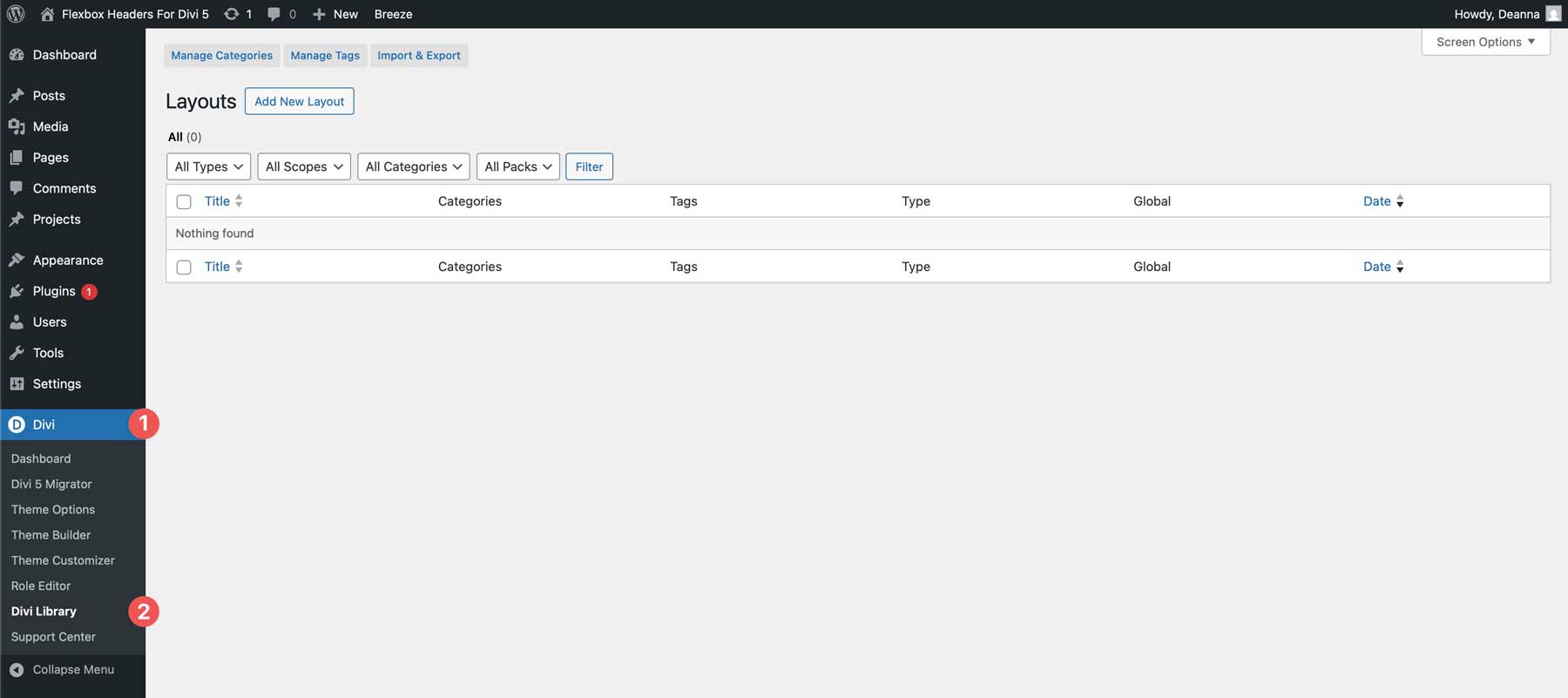 Flexbox Headers For Divi 5