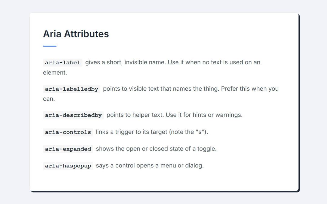 How To Upload Aria Attributes To Modules In Divi 5