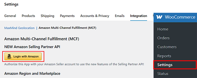 Login with Amazon