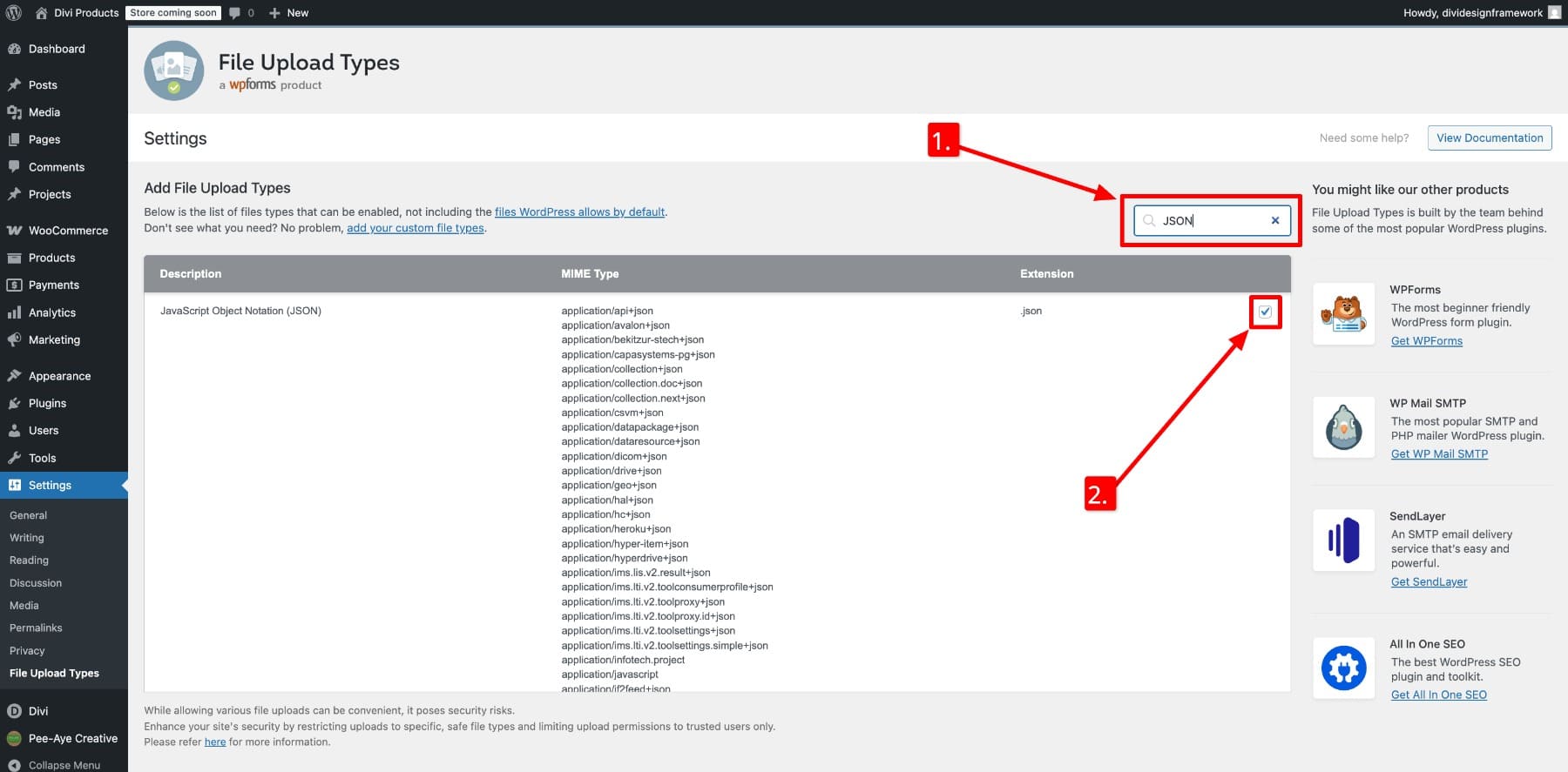 add file upload types