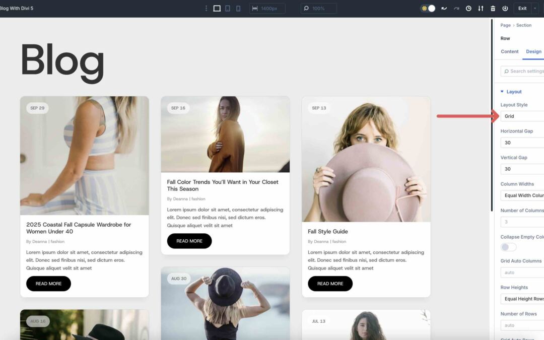 How To Construct A Masonry Weblog With Divi 5’s Loop Builder + Grid