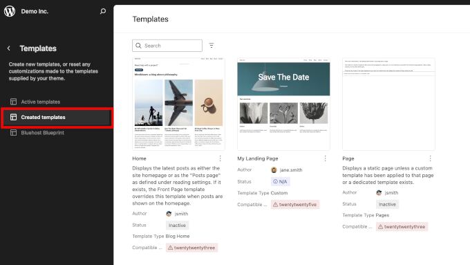 Keep your custom templates when switching themes in WordPress 6.9