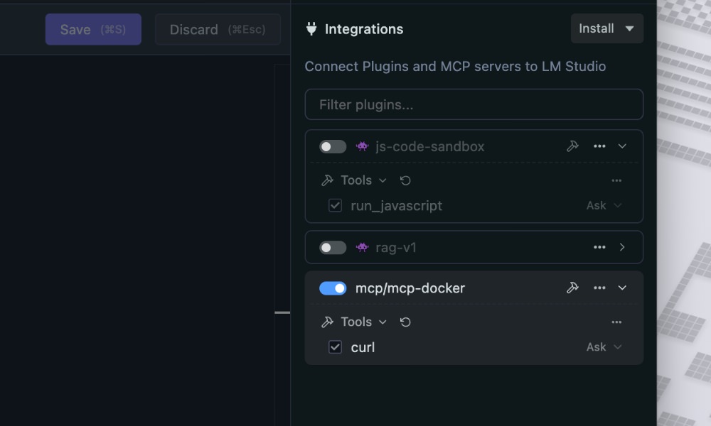 Enabled MCP server in Docker