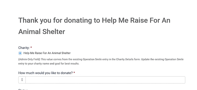 Fundraising thermometers in Formidable Forms