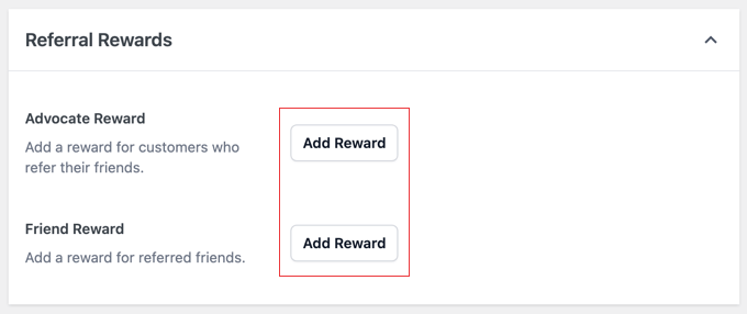 Setting Up Rewards for Advocates and Friends in RewardsWP
