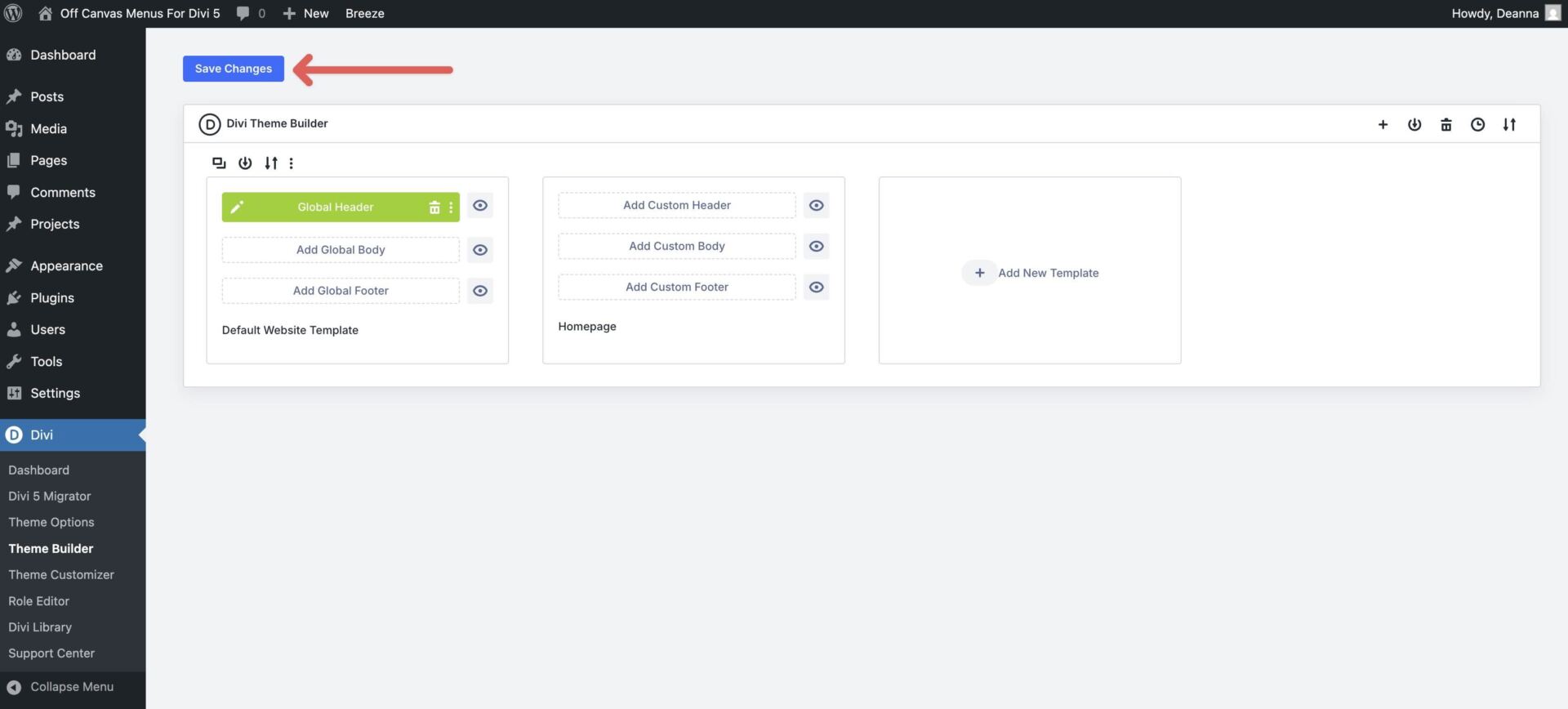 Off Canvas Menus For Divi 5