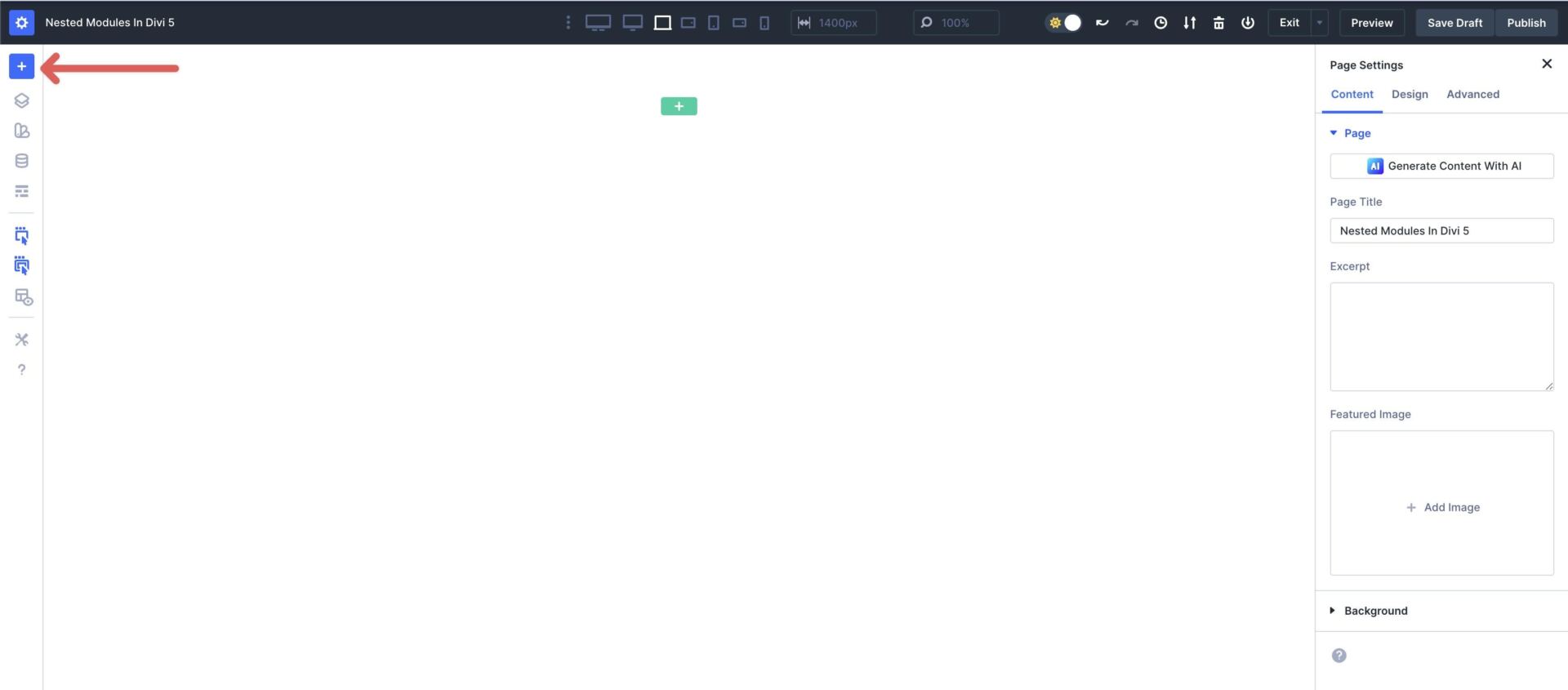Nested Modules in Divi 5