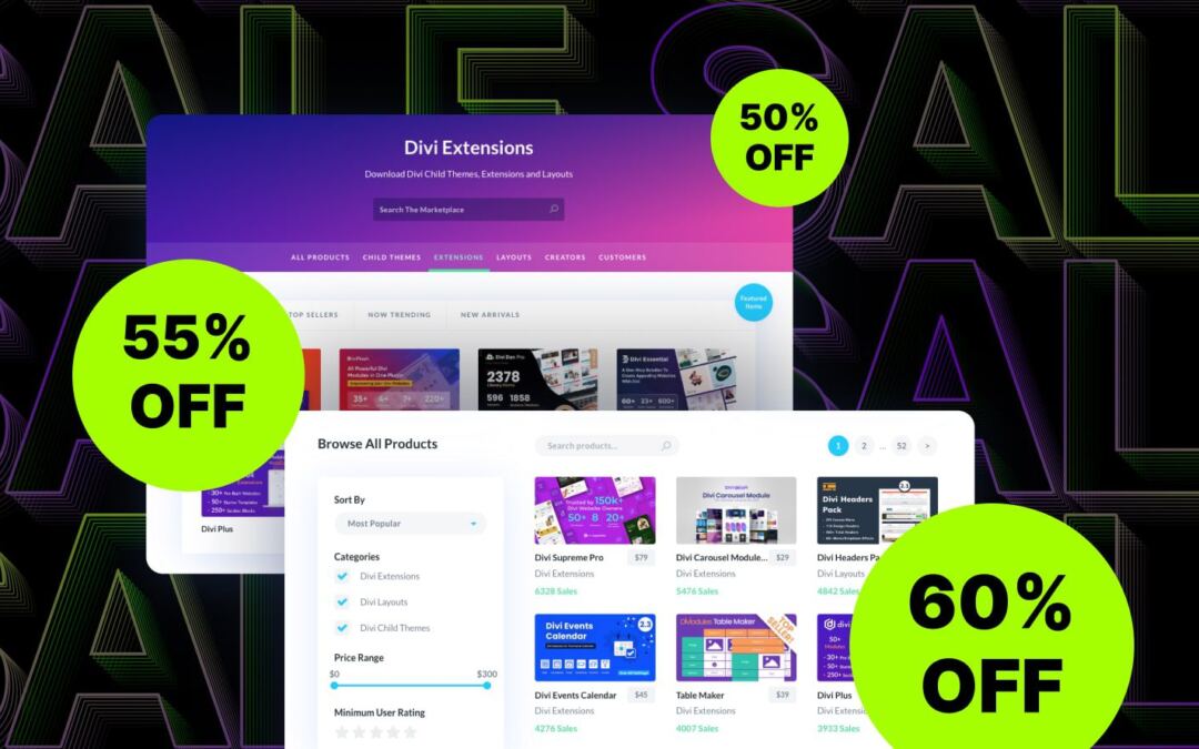 🎊🎉 The Divi Black Friday Sale Begins Now! (Declare Your Loose Prizes)