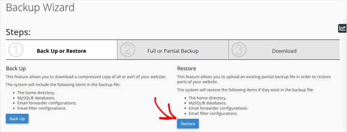 Restoring a Backup From cPanel on Your Hosting Account