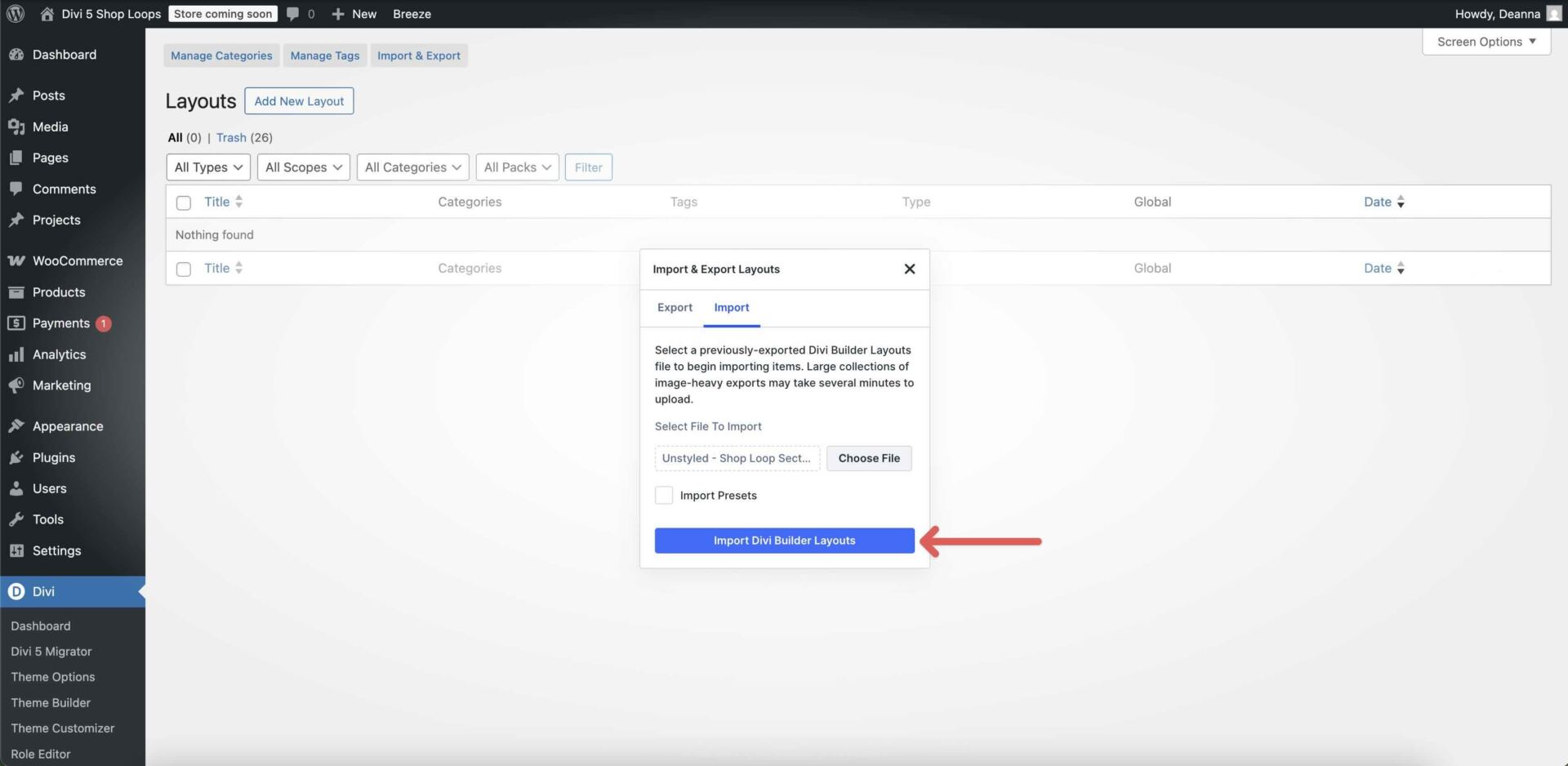 Shop Loops For Divi 5