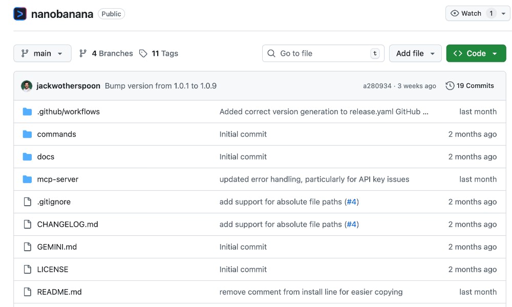 NanoBanana Gemini CLI tool