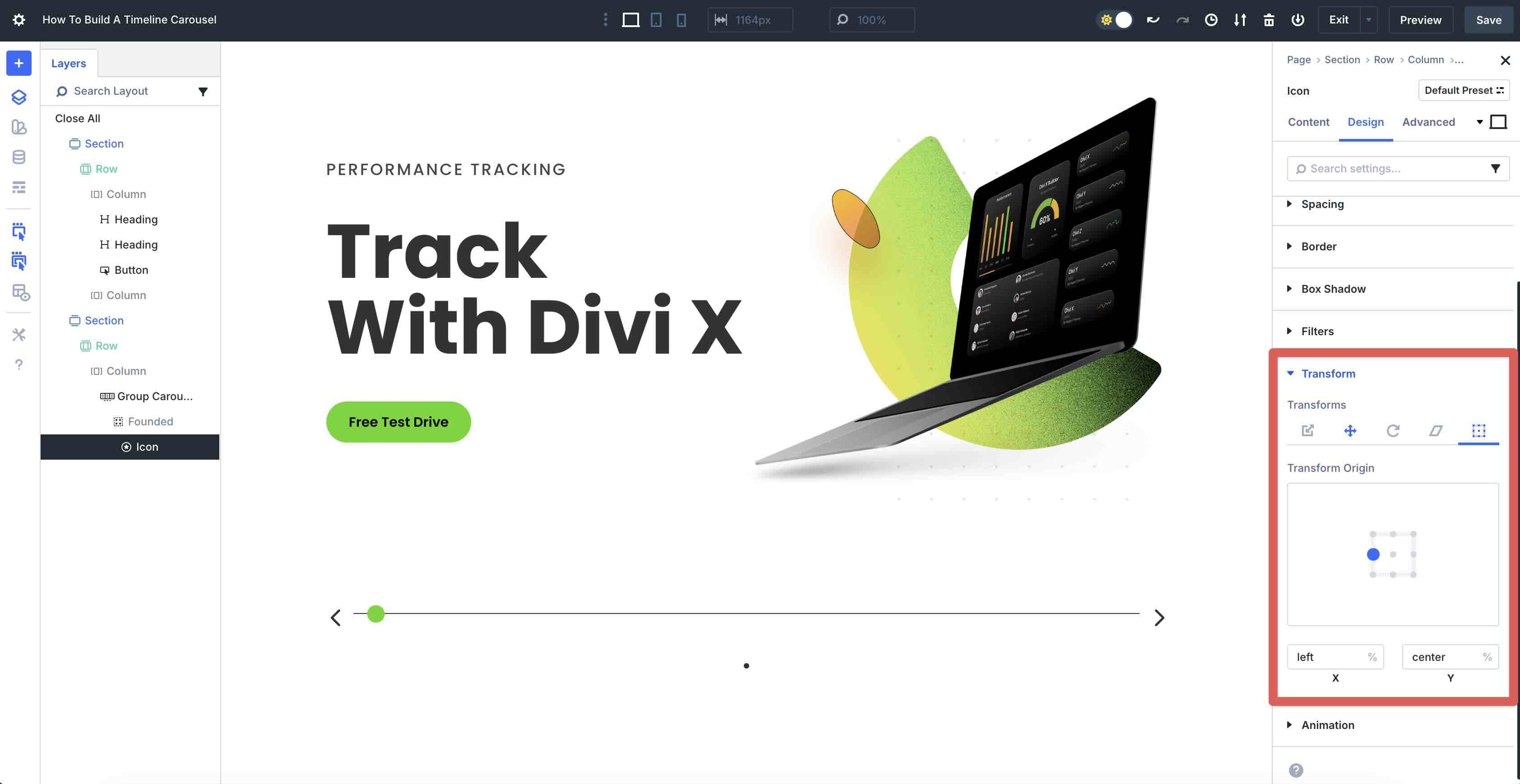 Build A Timeline Carousel With Divi 5