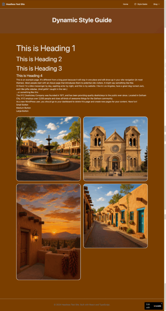 Adding images to a headless WordPress project.