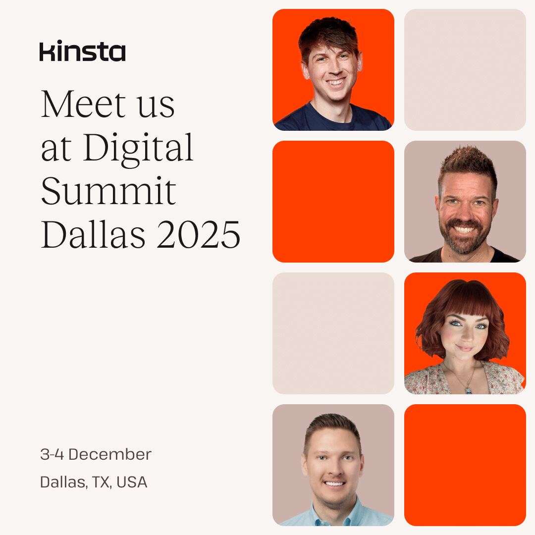 The Kinsta team at Digital Summit Dallas