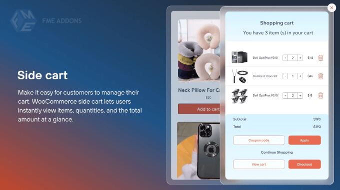Side Popup Cart for WooCommerce