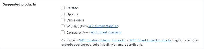 Adding suggested products in WPC Fly Cart
