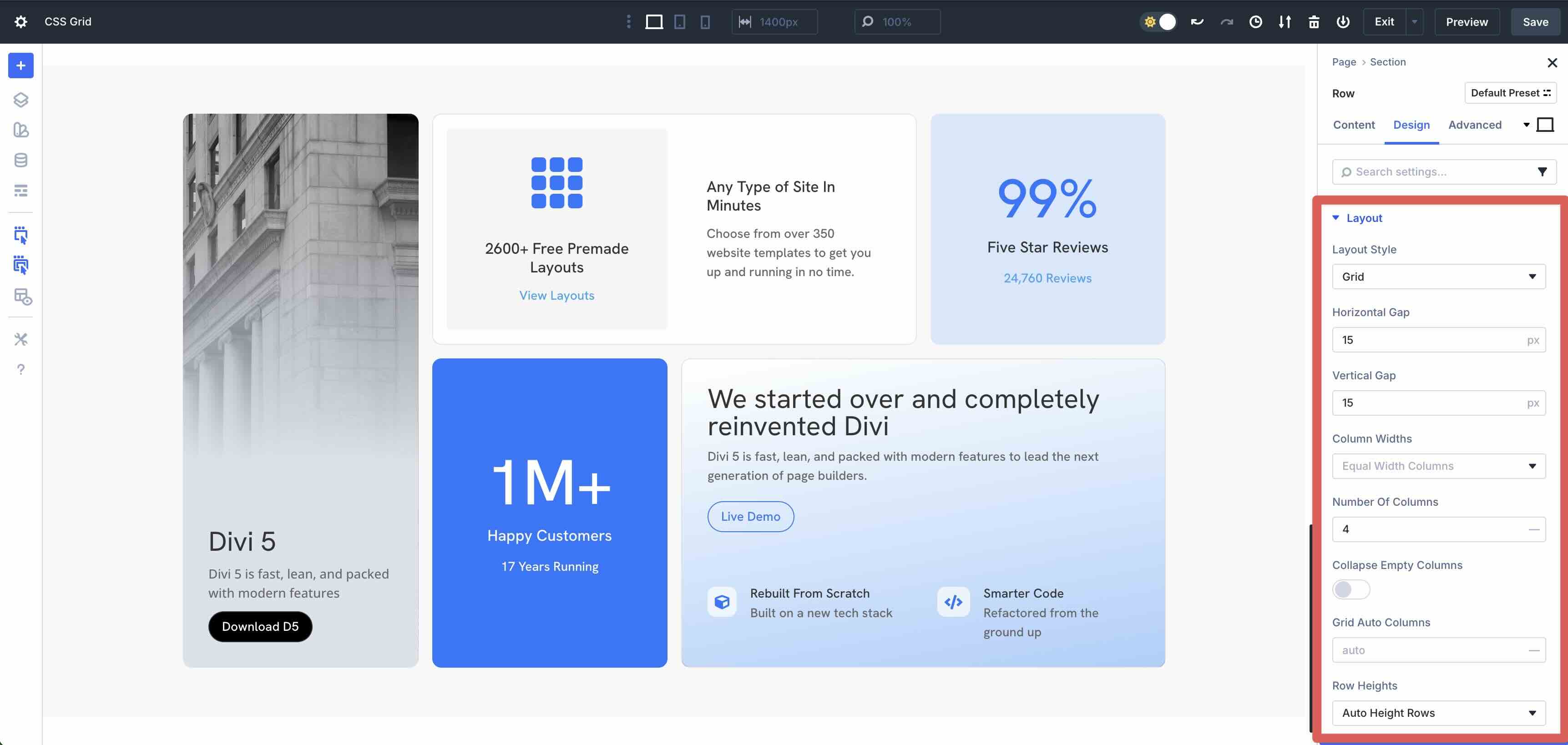 CSS Grid in Divi 5