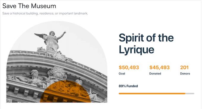 A selection of ready-made donation and fundraising templates