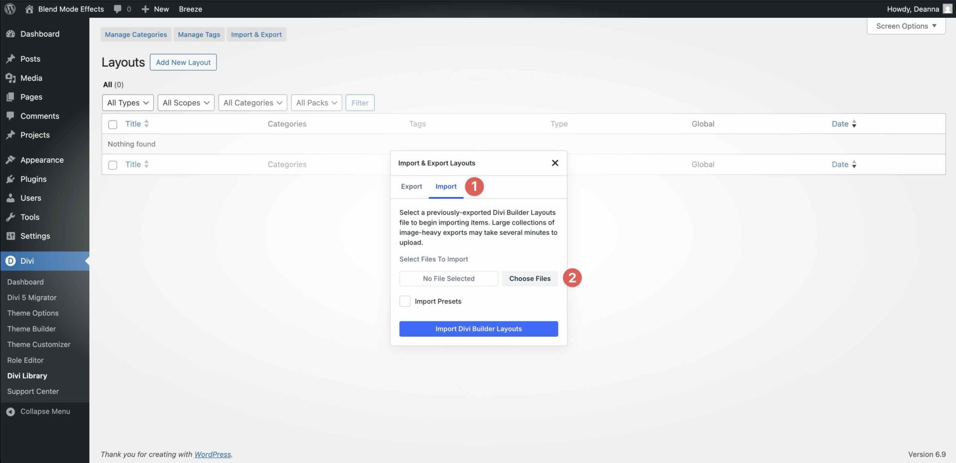 Blend Mode Effects For Divi 5