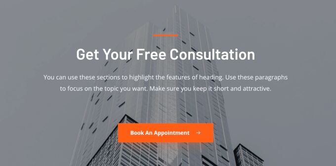 Astra's Book an Appointment CTA