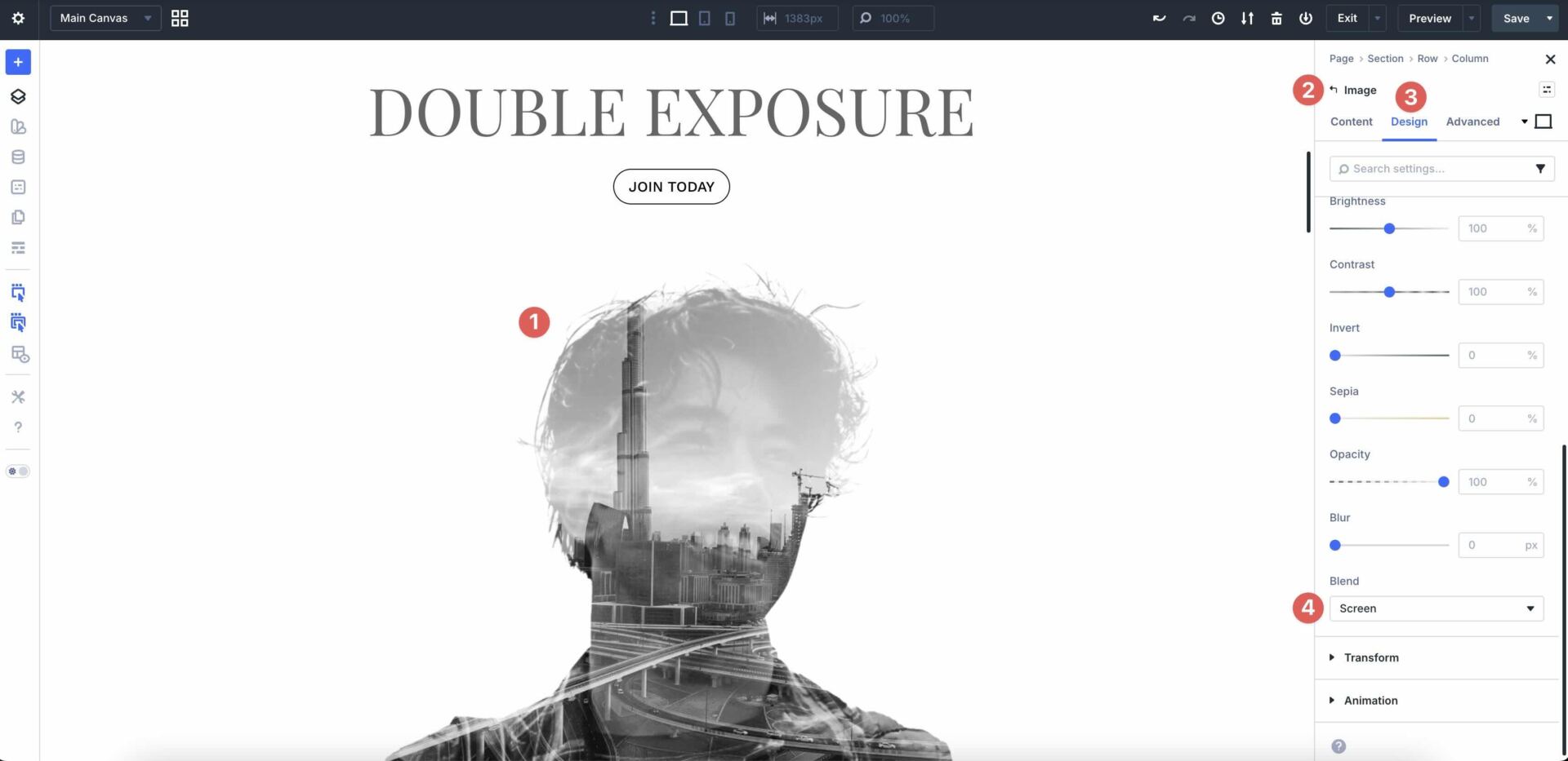Blend Mode Effects For Divi 5
