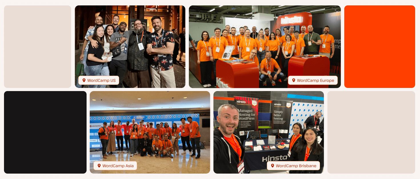 Kinstanians at WordCamps.