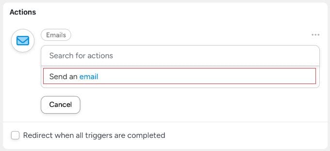 Uncanny Automator Send an Email