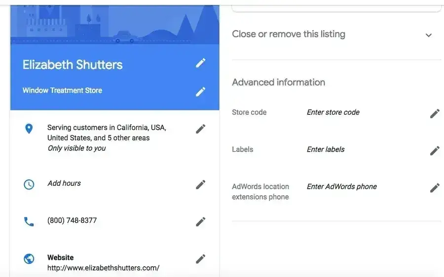 voice search optimization, google business profile