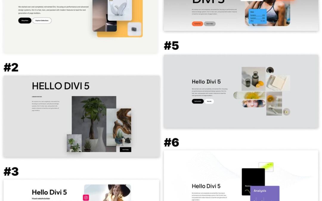 6 Collages For Divi 5 (Unfastened Obtain!)