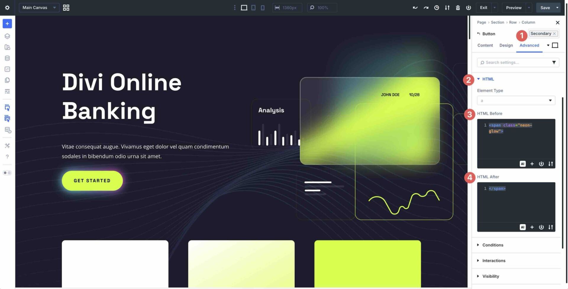 Custom HTML Wrappers in Divi 5