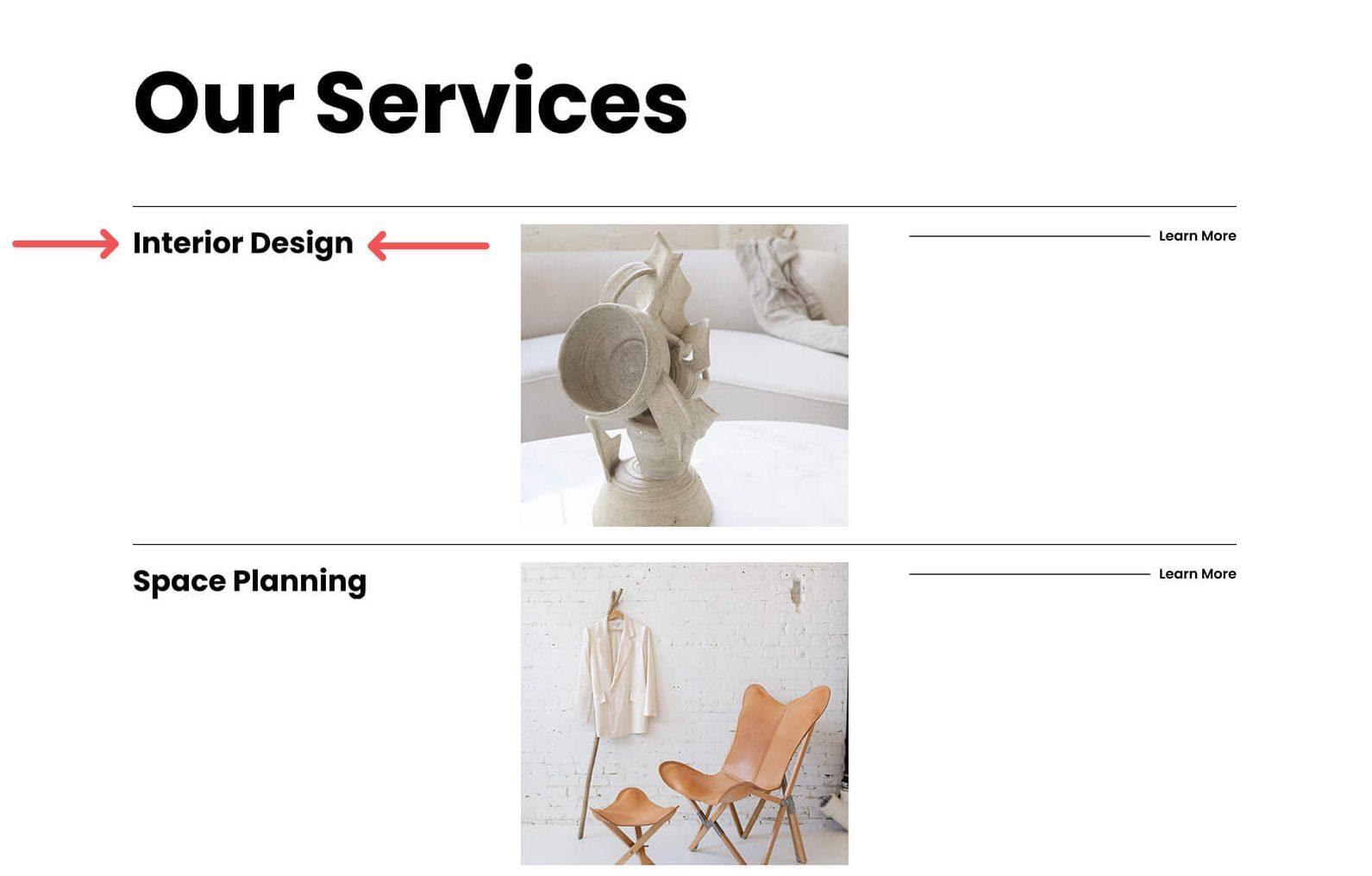 Large List Sections For Divi 5