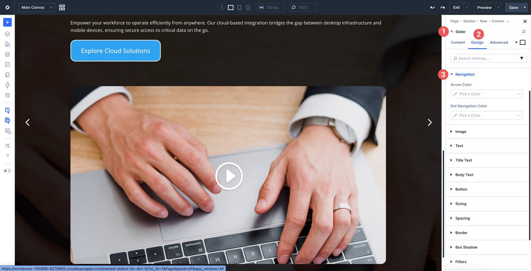 Nested Sliders For Divi 5