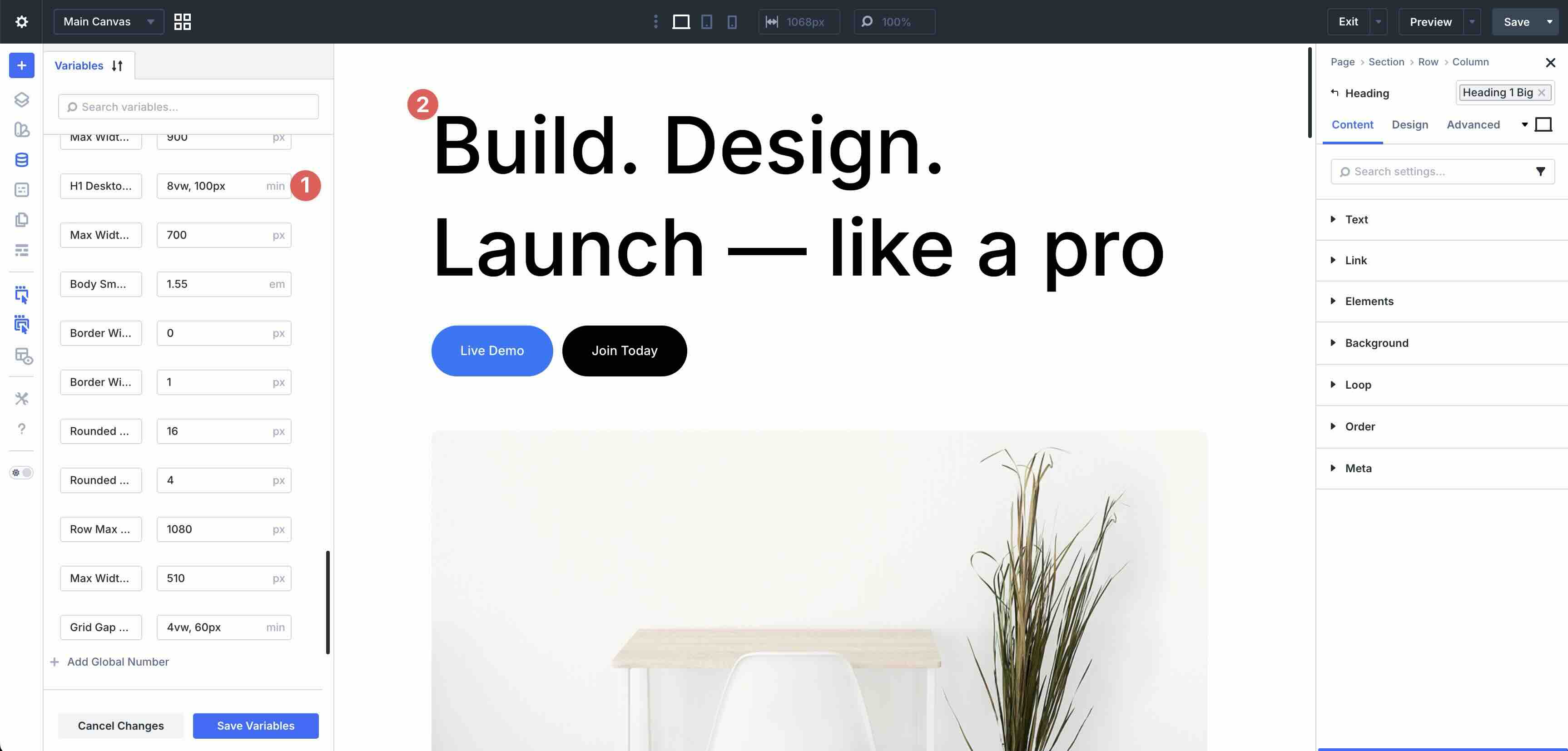 advanced units in Divi 5