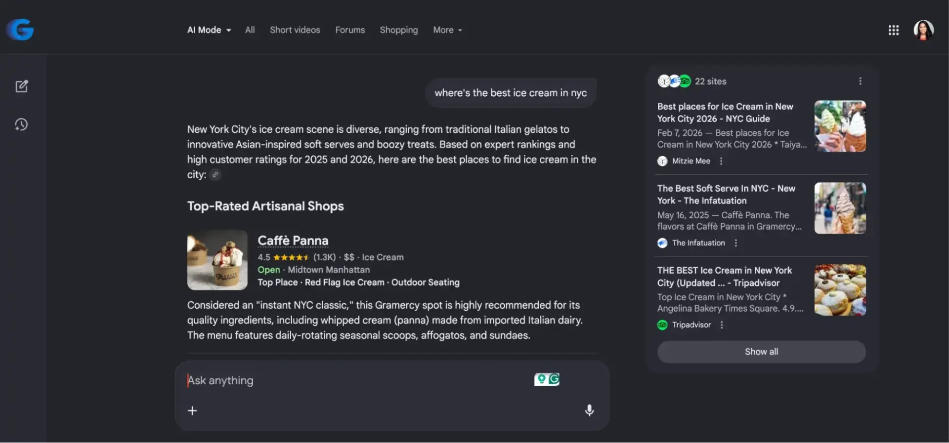 ai and the future of seo, ai mode offers experience similar to chatbots