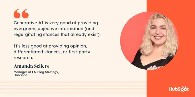 ai and the future of seo, expert quote on including unique value in content