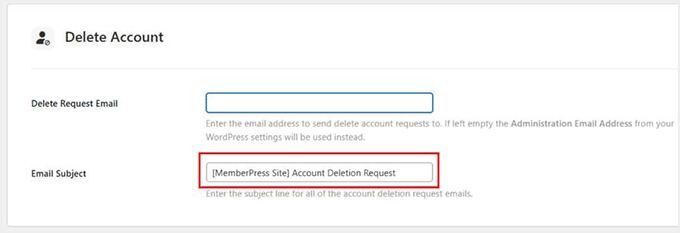 Allow account deletion with your app with MemberPress AppKit