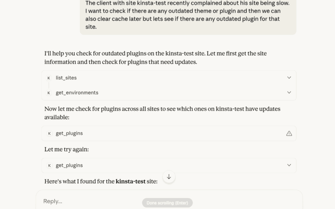 Create your personal MCP Server to regulate WordPress website hosting with AI