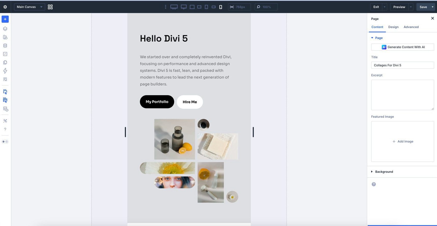 Collages For Divi 5