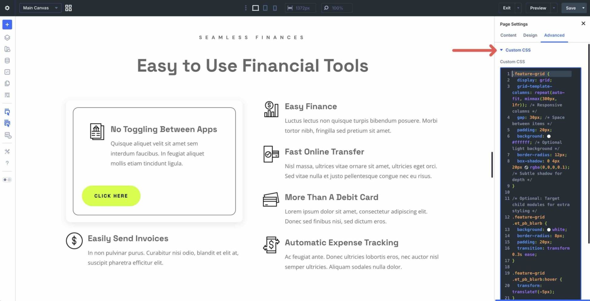 Using custom code in Divi 5