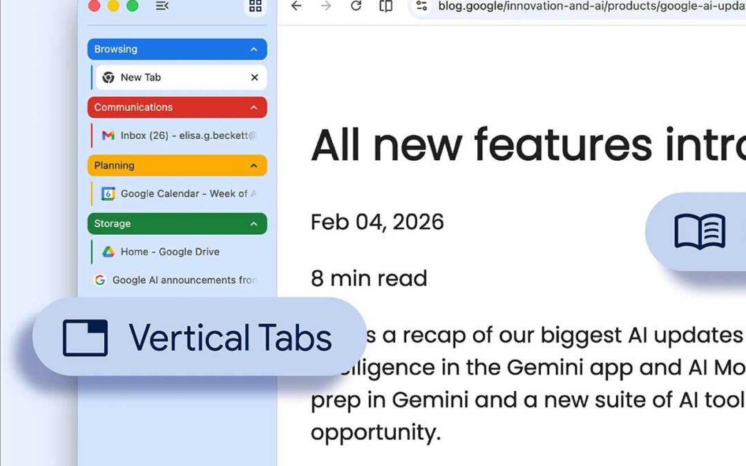 Chrome In any case Will get Local Vertical Tabs, Plus a Higher Studying Mode