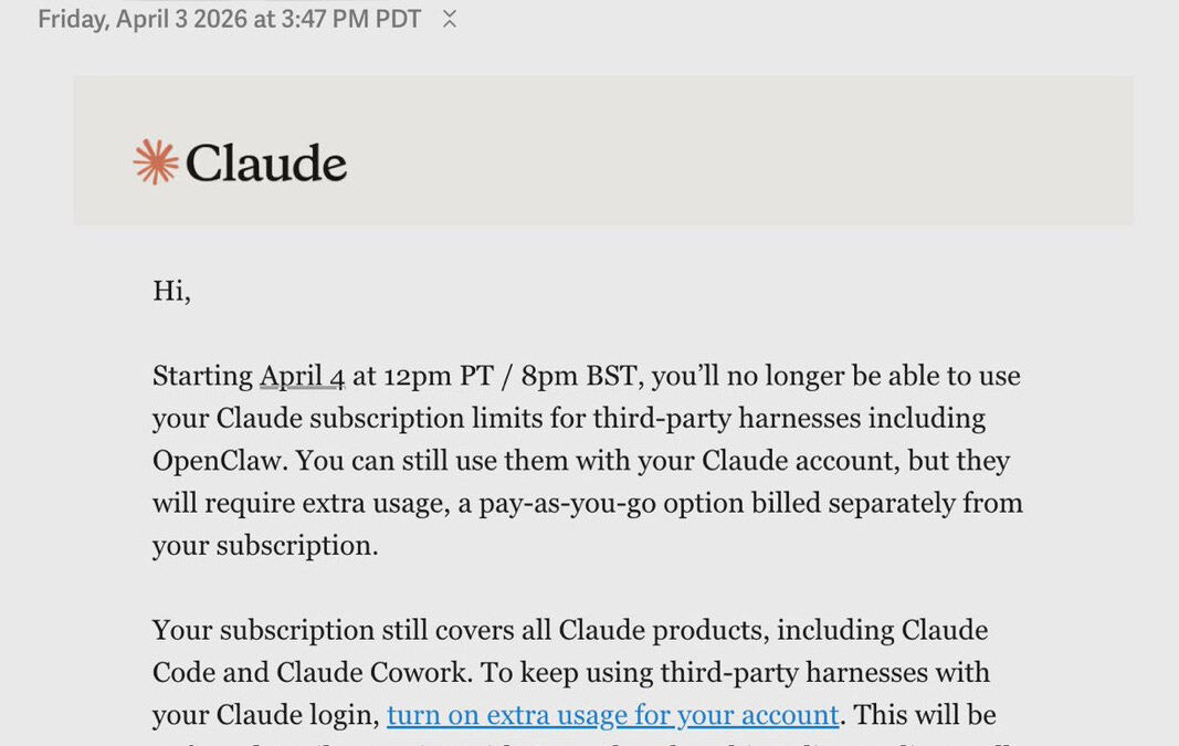 Anthropic Simply Closed the OpenClaw Subscription Loophole