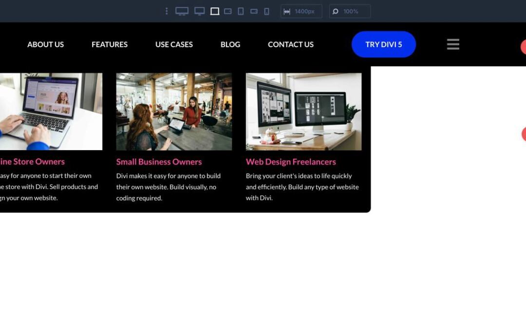 How To Construct Mega Menus With Divi 5’s Dropdown Module