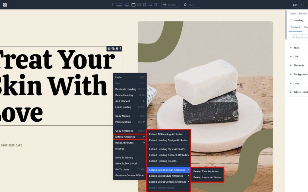 How Lengthen Attributes Is helping You Design Quicker In Divi 5