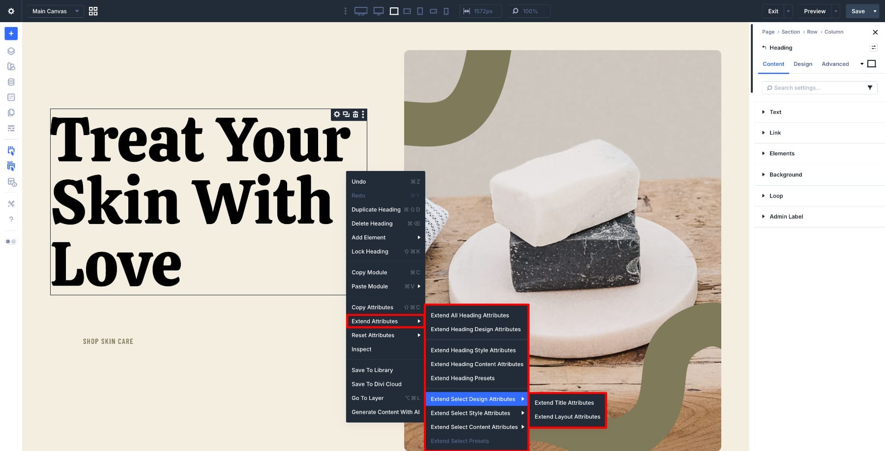 Extend Attributes in Divi 5