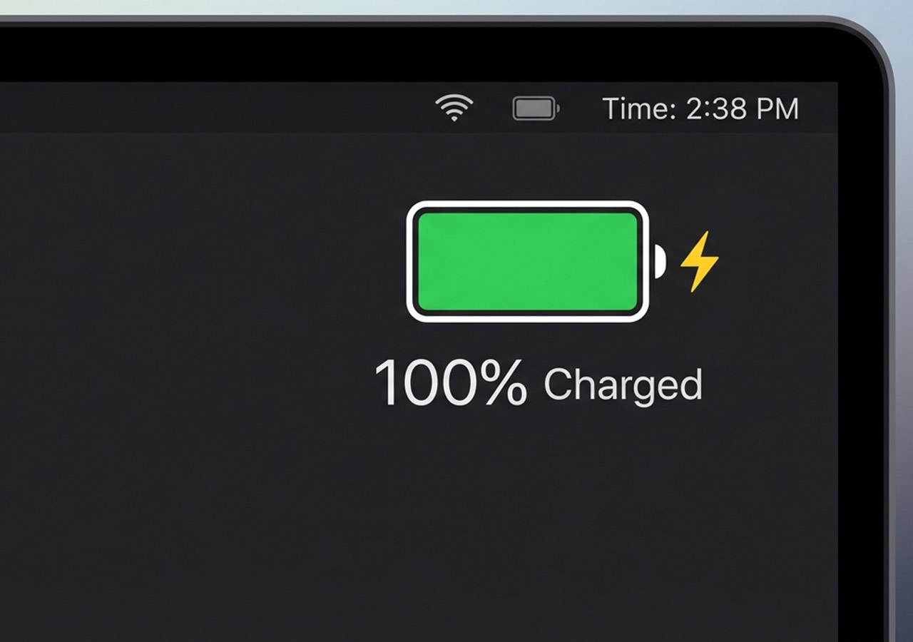 MacBook battery level