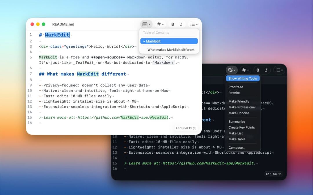 Easiest Loose Markdown Apps for Mac